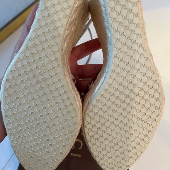 Gucci flora wedges size 39 - Picture 4 of 9